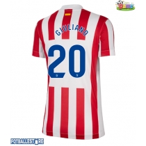 Atletico Madrid Giuliano Simeone #20 Hjemmedrakt Dame 2025-26 Kortermet